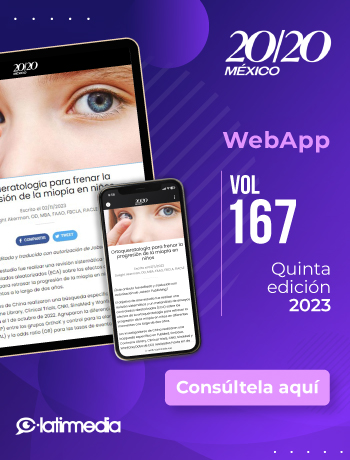 Ya se encuentra disponible la WebApp de la Revista 20/20 México - Vol. 167