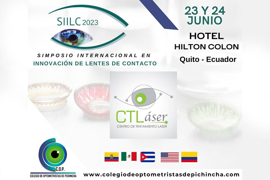 Los días 23 y 24 de junio, se llevará a cabo este evento que organiza el Colegio de Optometristas de Pichincha.