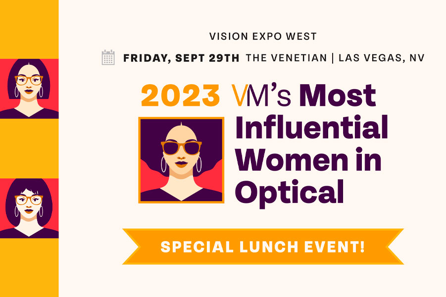 Vision Monday organizará un almuerzo especial y un programa para rendir homenaje a la lista de este año de las mujeres más influyentes (MIW) de 2023 en óptica el 29 de septiembre durante Vision Expo West en Las Vegas.