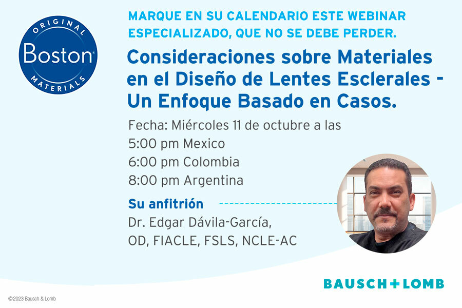 En este seminario educativo, podrá sumergirse en la selección de materiales PG y obtendrá una visión completa de los materiales de Boston®. Descubra sus indicaciones, calidad y el proceso de fabricación que los hace únicos.