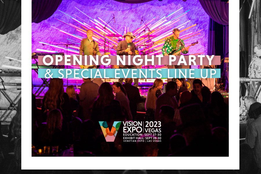 Vision Council y RX, coorganizadores de Vision Expo, anunciaron detalles sobre la fiesta de la noche de apertura y otros eventos especiales planeados para Vision Expo West 2023, que se llevará a cabo en The Venetian Convention Center & Expo en Las Vegas, del 27 al 30 de septiembre.