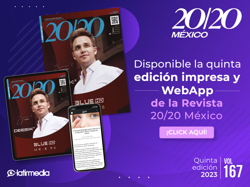 Ya se encuentra disponible la WebApp de la Revista 20/20 México - Vol. 167