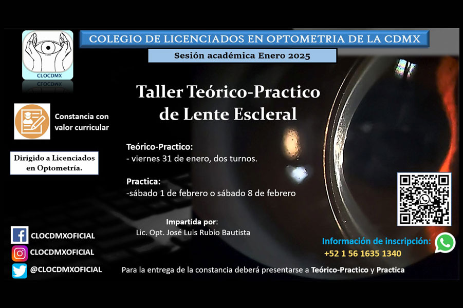 Los invitamos a la próxima sesión académica de enero del CLOCDMX, los días 31 de enero y 1° de febrero.