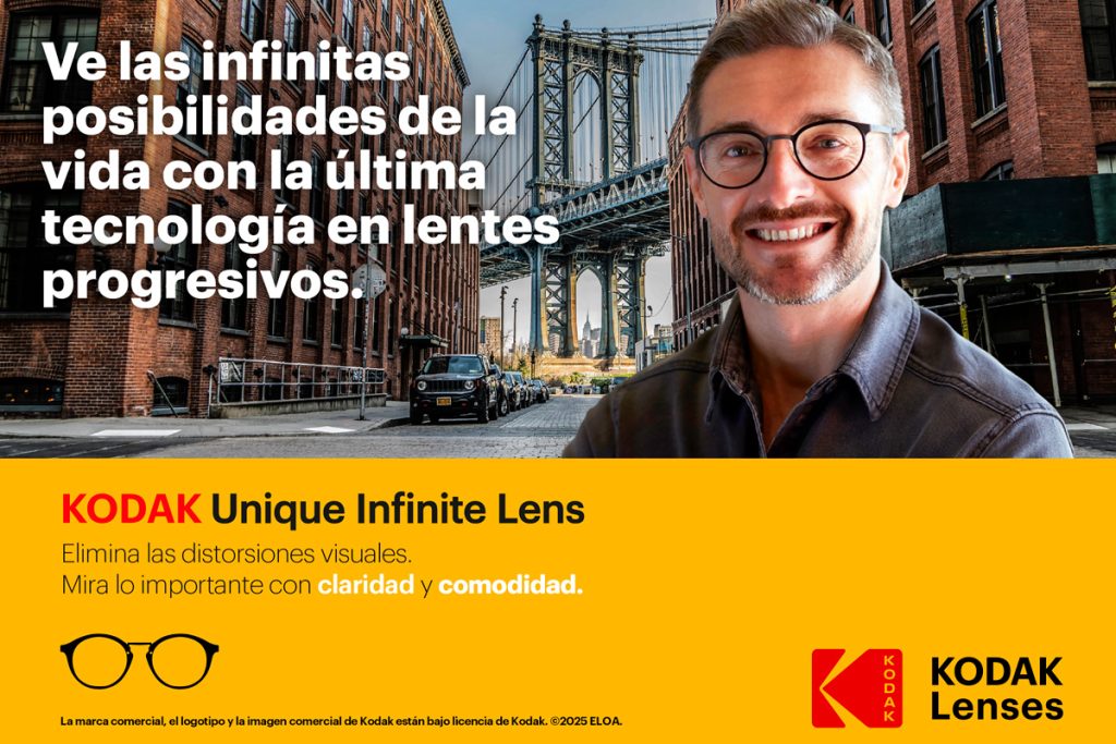 Los lentes KODAK Unique Infinite HD son la innovación que tus pacientes estaban esperando.
