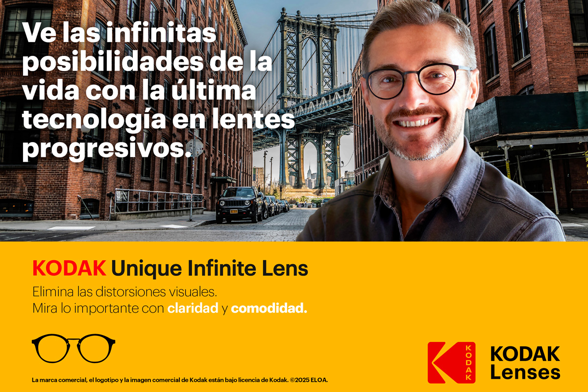 Los lentes KODAK Unique Infinite HD son la innovación que tus pacientes estaban esperando.