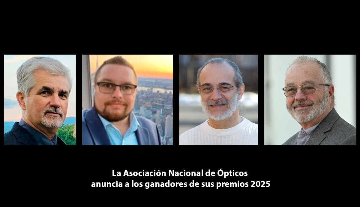 La Asociación Nacional de Ópticos (NAO, por sus siglas en inglés) se enorgullece en anunciar a los ganadores de sus prestigiosos premios: el Salón de la Fama NAO, Educador del Año NAO y Óptico del Año NAO 2025.
