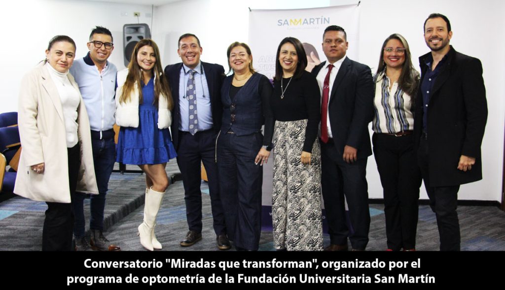 El programa de Optometría de la Fundación Universitaria San Martín, celebró el día del optómetra, en un espacio donde expertos en el sector reflexionaron sobre los retos y oportunidades que planea hoy en el día la profesión.