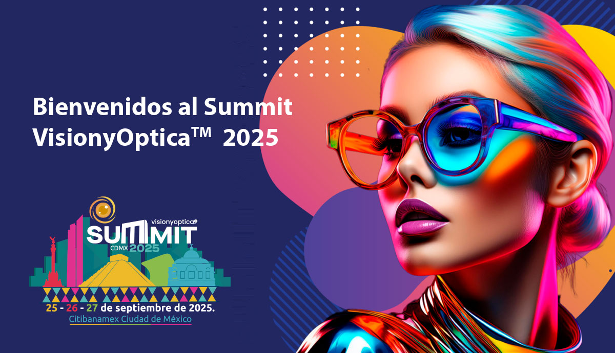 Tras el rotundo éxito en Guadalajara en 2024, el Summit Visionyoptica™ se traslada a la Ciudad de México, y esta vez se celebrará en el Centro de Convenciones Citibanamex, del 25 al 27 de septiembre.
