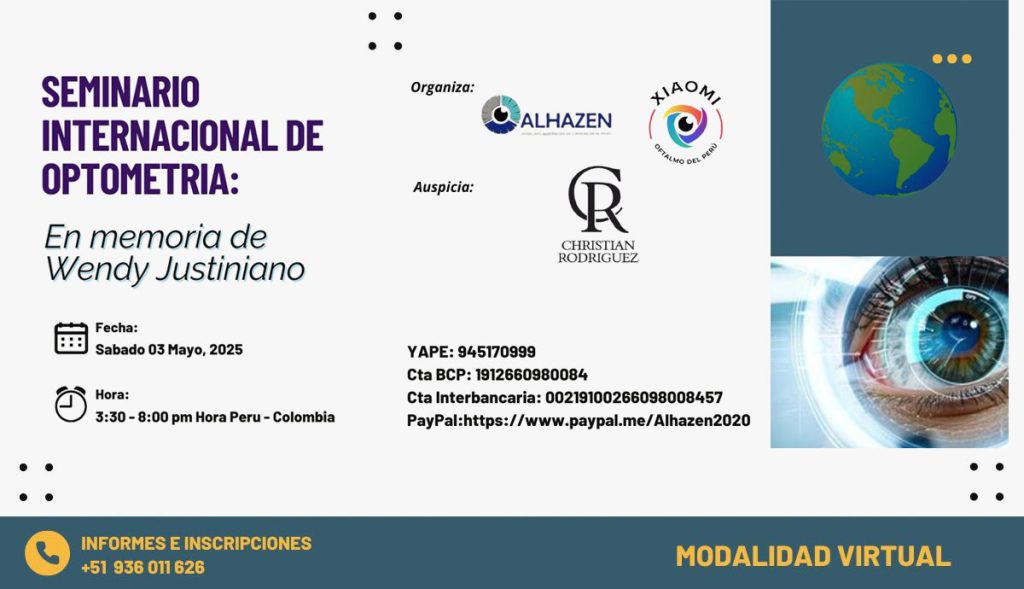 Apoyemos entre todos este evento, que tiene como finalidad, rendir homenaje a la optómetra Wendy Justiniano, quien lamentablemente, falleció hace un par de semanas. Los recursos recolectados en este evento, están destinados apoyar a la familia, quienes, en medio del dolor, atraviesan un difícil momento.