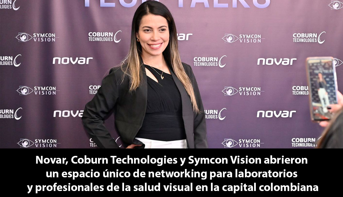 En un encuentro cargado de ideas y colaboración, Novar, Coburn Technologies y Symcon Vision abrieron un espacio único de networking para laboratorios y profesionales de la salud visual en la capital colombiana.