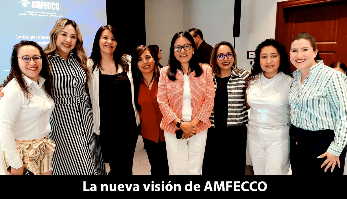 Presidentes de diferentes colegios de optometría, líderes de opinión y representantes de la industria, acudieron al hotel Barceló de Ciudad de México, para participar en un desayuno ofrecido por la Asociación Mexicana de Facultades, Escuelas, Colegios y Consejos de Optometría (AMFECCO), en el que se presentaron los nuevos proyectos y estrategias de comunicación que se están implementando.