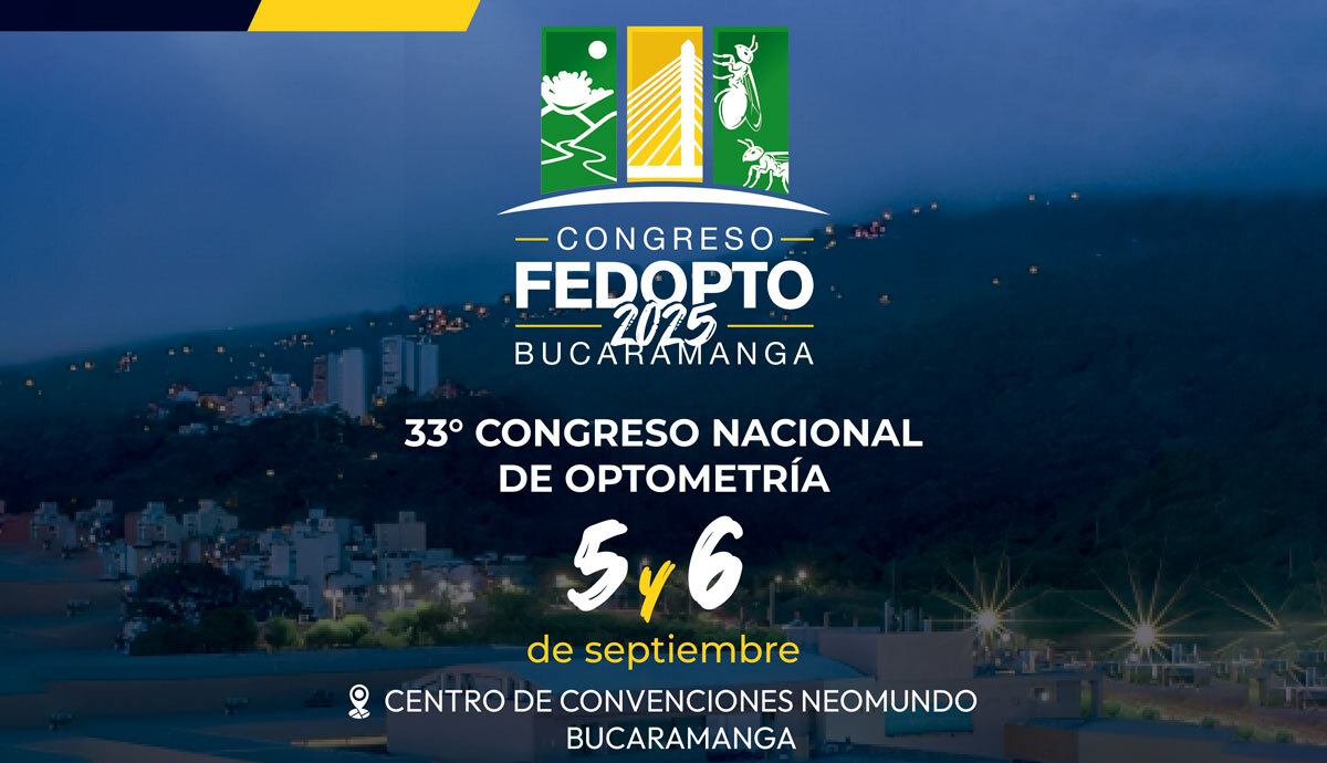 Nos complace invitarte a conocer en detalle la agenda académica del Congreso FEDOPTO 2025, el evento más importante de la optometría en Colombia.