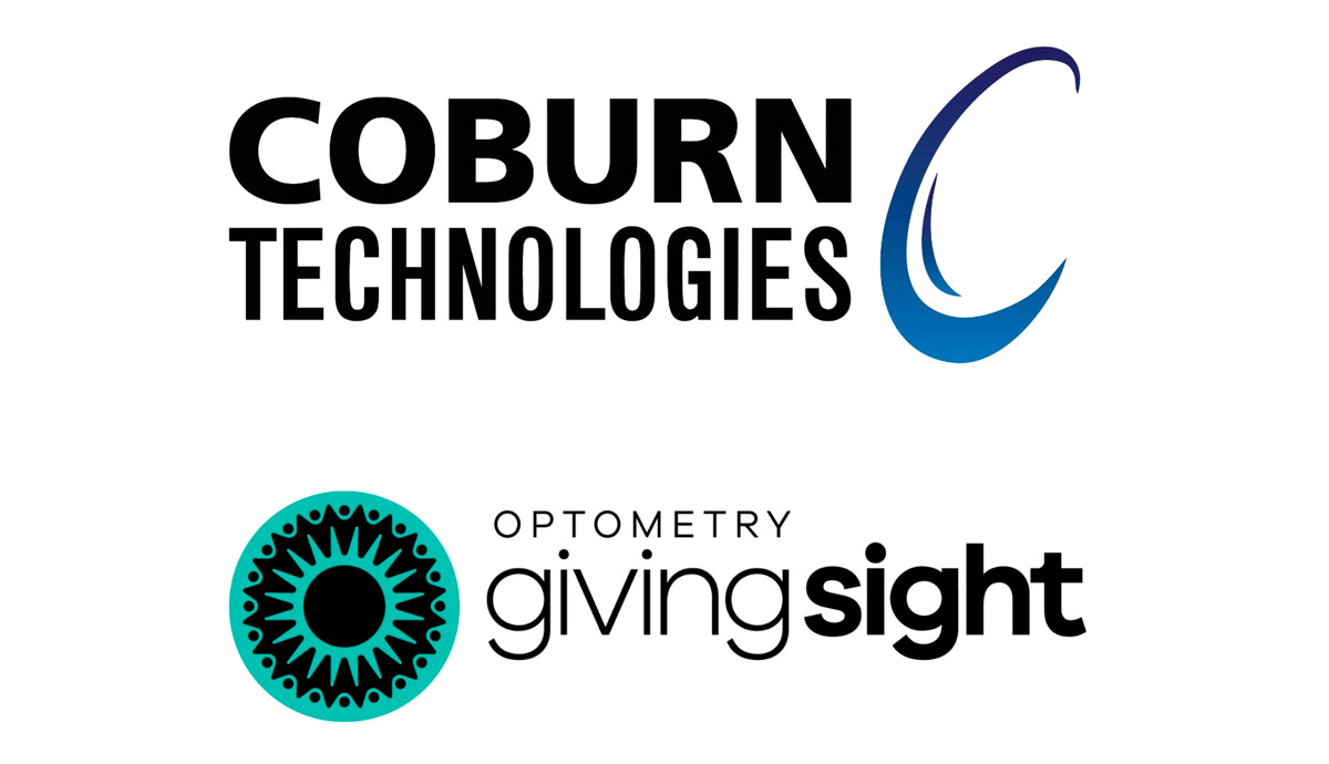 Coburn Technologies renueva su apoyo a la organización benéfica Optometry Giving Sight durante el Día Mundial de la Visión