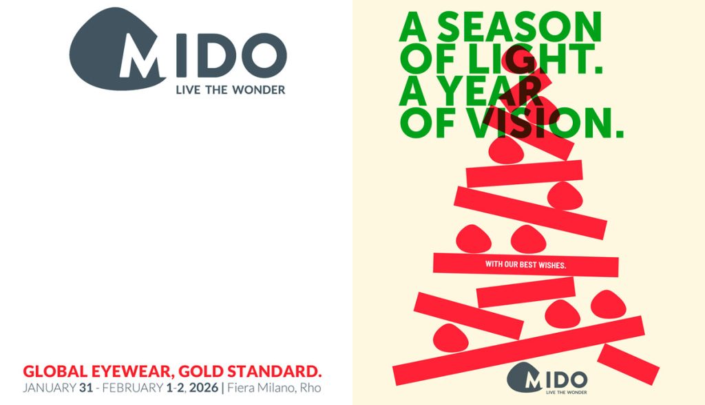 Felices fiestas de parte de MIDO. ¡Una comunidad global que da forma al futuro de las gafas!