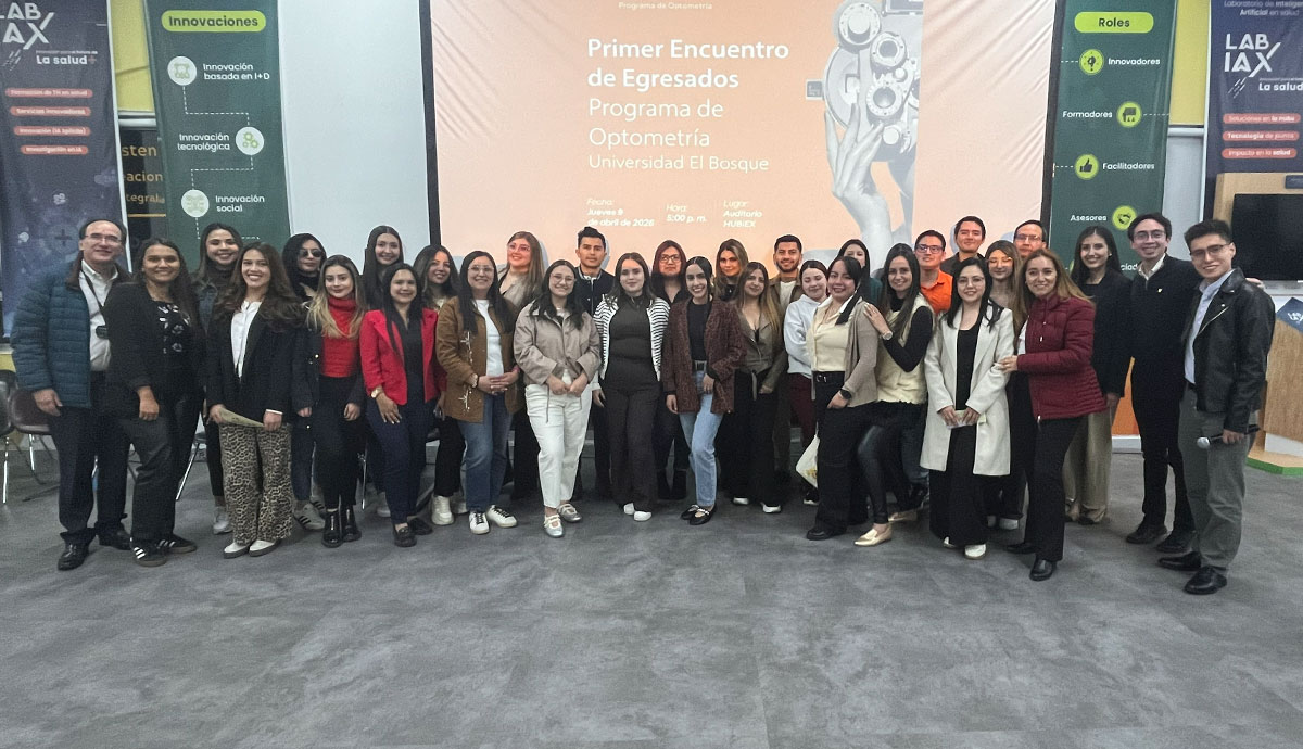Celebración del día del optómetra en la Universidad El Bosque