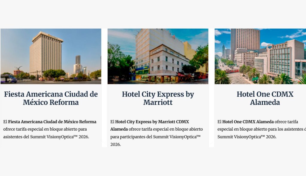 La Ciudad de México recibe al Summit VisionyOptica™ 2026 con una oferta hotelera estratégica y una experiencia turística incomparable
