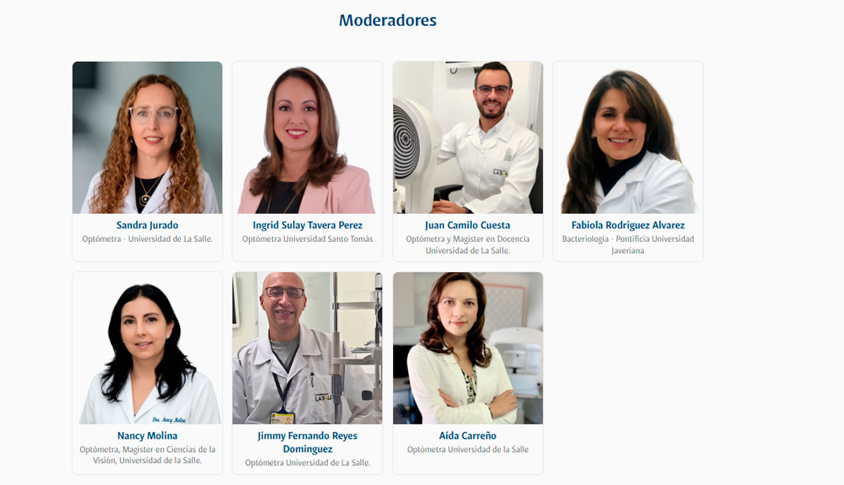 Líderes internacionales se reúnen en el XV Seminario Internacional en Ciencias de la Visión – Universidad de La Salle