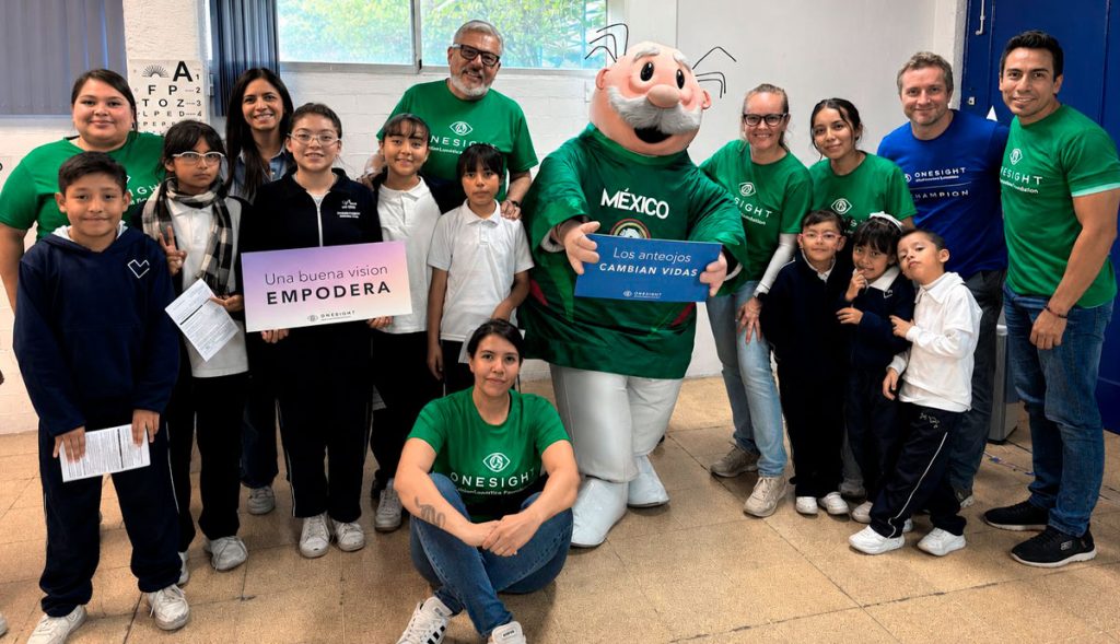 EssilorLuxottica impulsa la salud visual en México con jornadas solidarias en escuelas vulnerables
