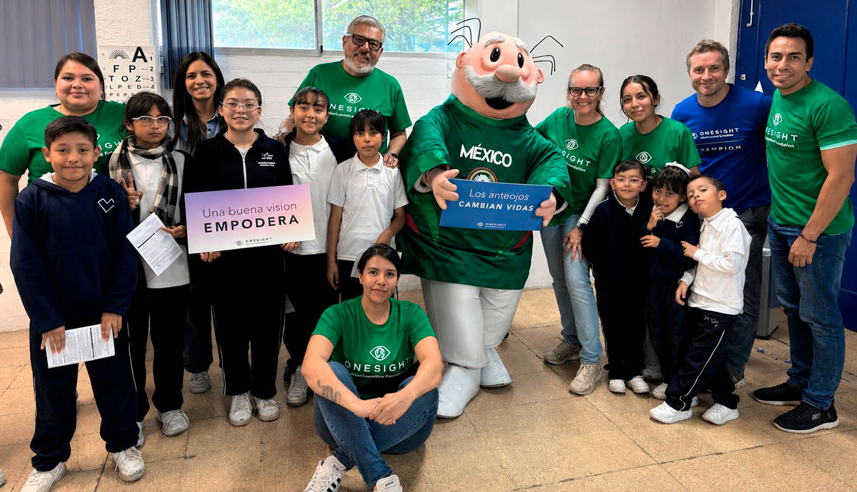 EssilorLuxottica impulsa la salud visual en México con jornadas solidarias en escuelas vulnerables