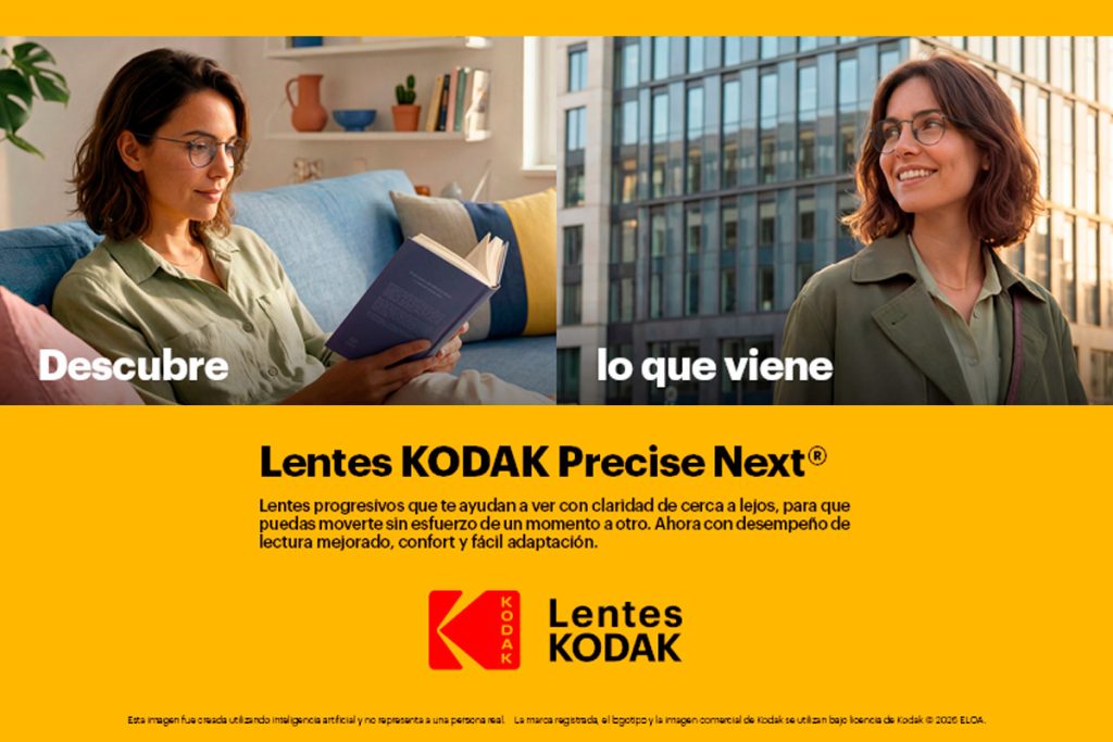 Descubre una nueva generación de visión con Lentes KODAK Precise Next®