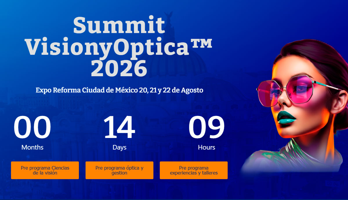 La cuenta regresiva para el Summit VisionyOptica™ 2026 entra en su etapa final