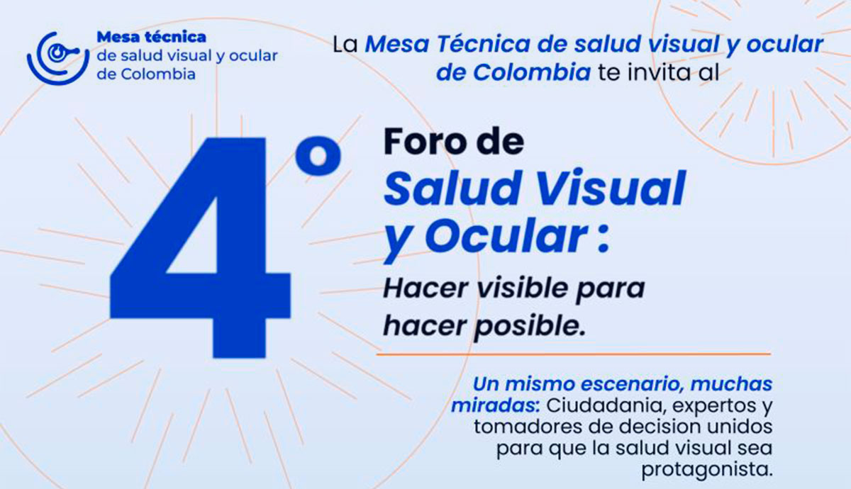 La salud visual y ocular se hace visible: llega el 4° Foro Nacional en la Universidad El Bosque