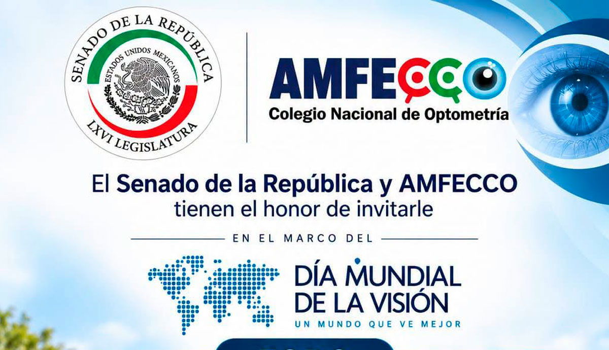 El Senado de la República y AMFECCO convocarán al foro «La Optometría y su Importancia en la Salud Pública»