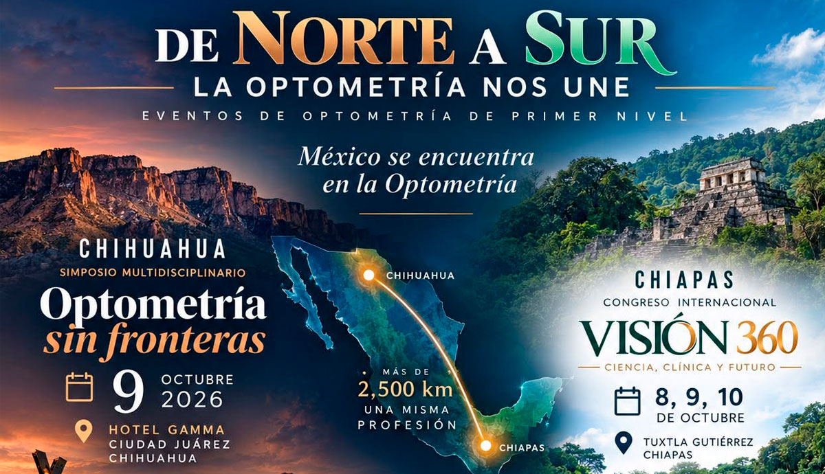 Dos eventos, dos regiones y una misma VISIÓN de la optometría