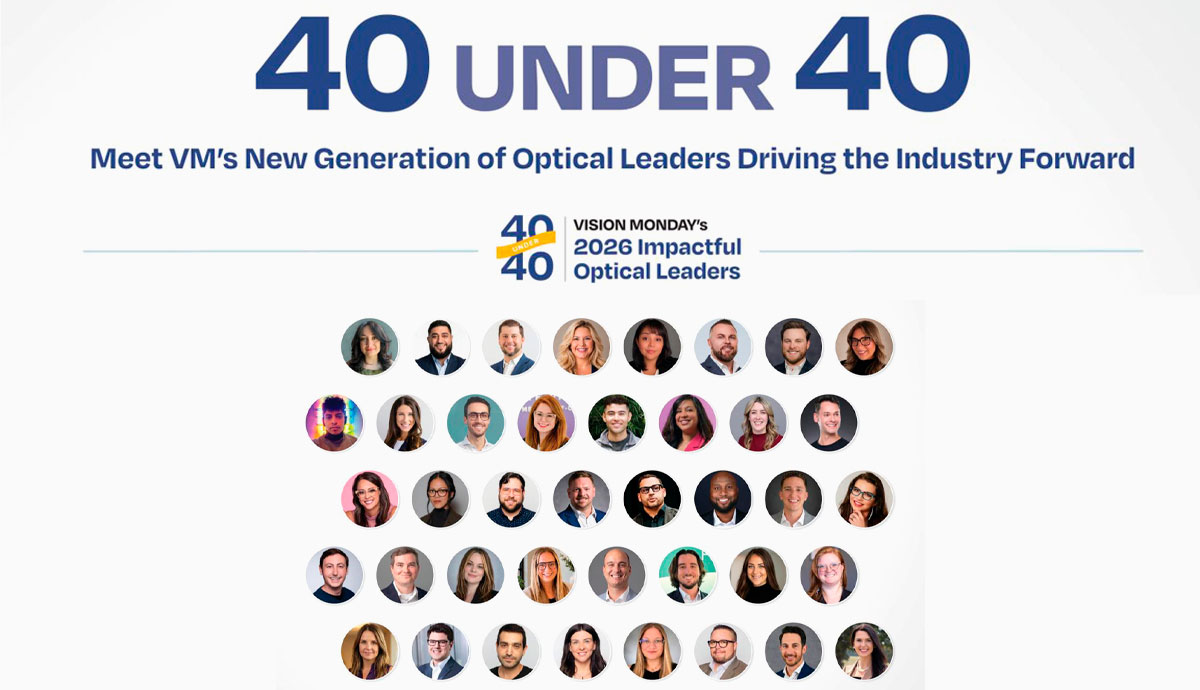 Homenaje a los 40 líderes menores de 40 años de la industria óptica