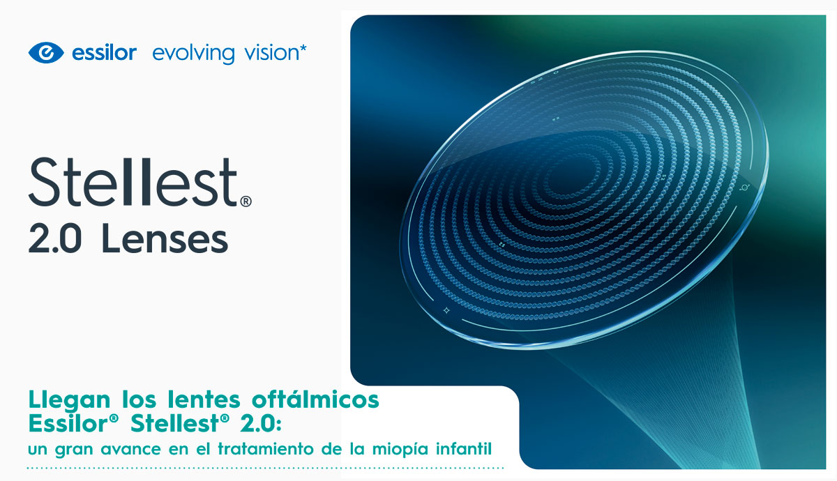 Llegan los lentes oftálmicos Essilor® Stellest® 2.0: un gran avance en el tratamiento de la miopía infantil