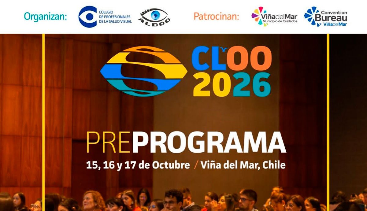 Chile será sede del Congreso Latinoamericano de Optometría y Óptica 2026